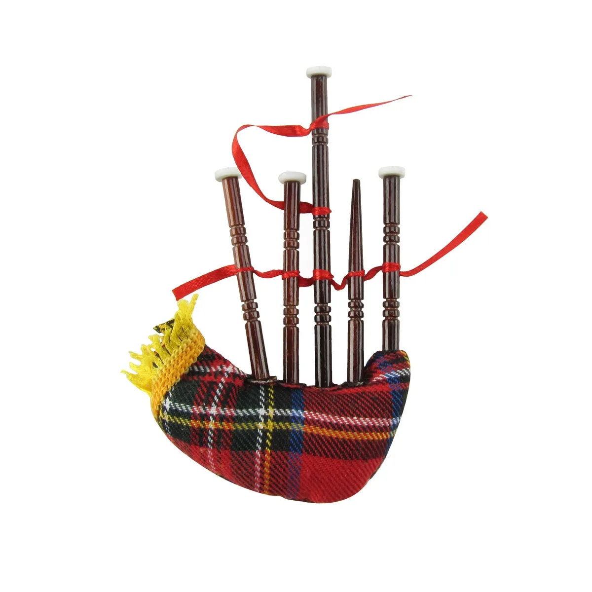 Miniature Bag Pipe Ornament Gift Box Topper