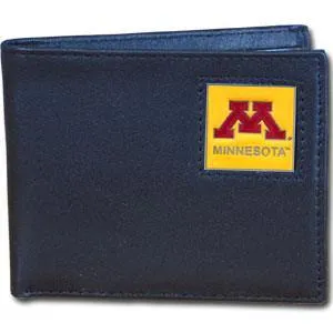 Minnesota Golden Gophers Leather Bi-fold Wallet