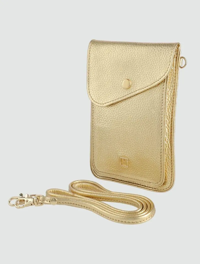 mjafferjees - Gold Crossbody Bag