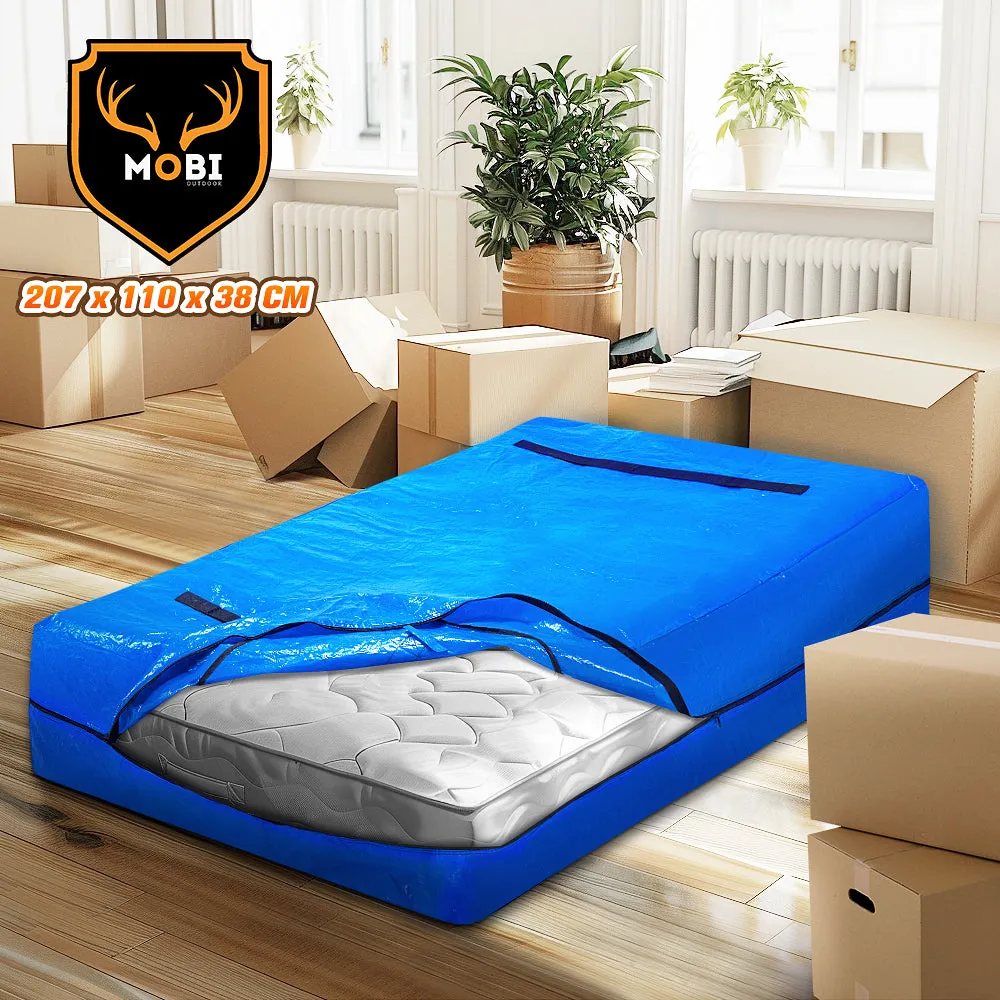 MOBI Mattress Bag Easy Moving Waterproof Protector Dust Cover King Single Size