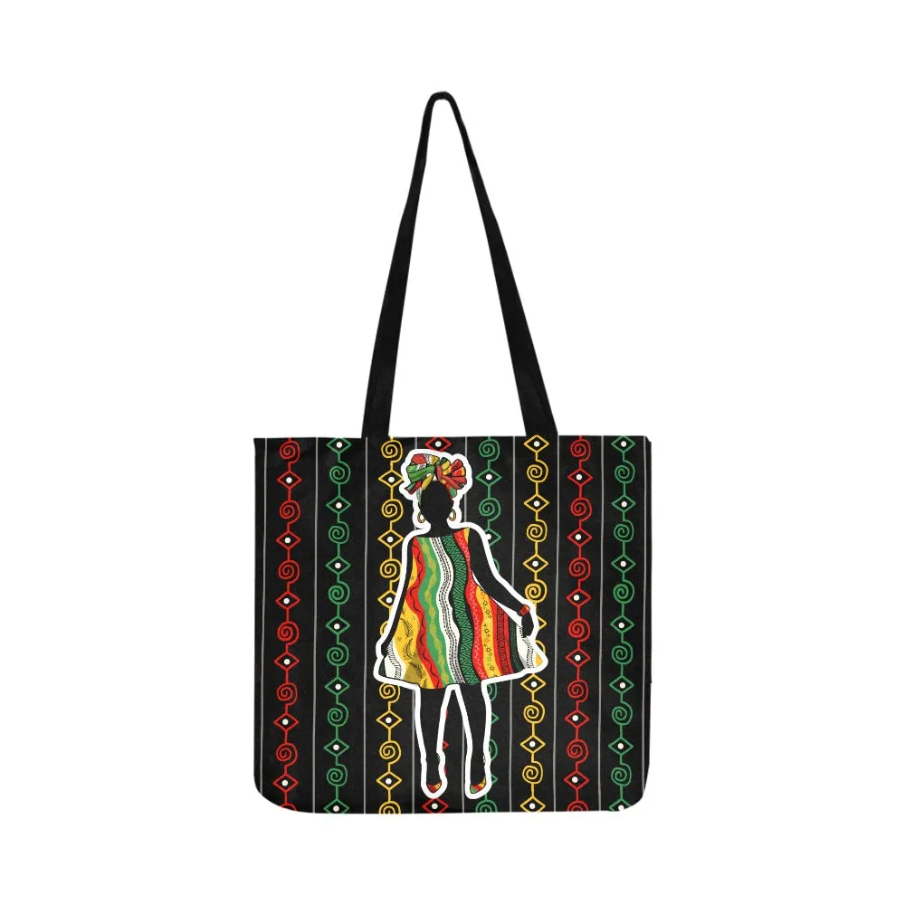 MODERN ROYALTY REUSABLE SHOPPING TOTE