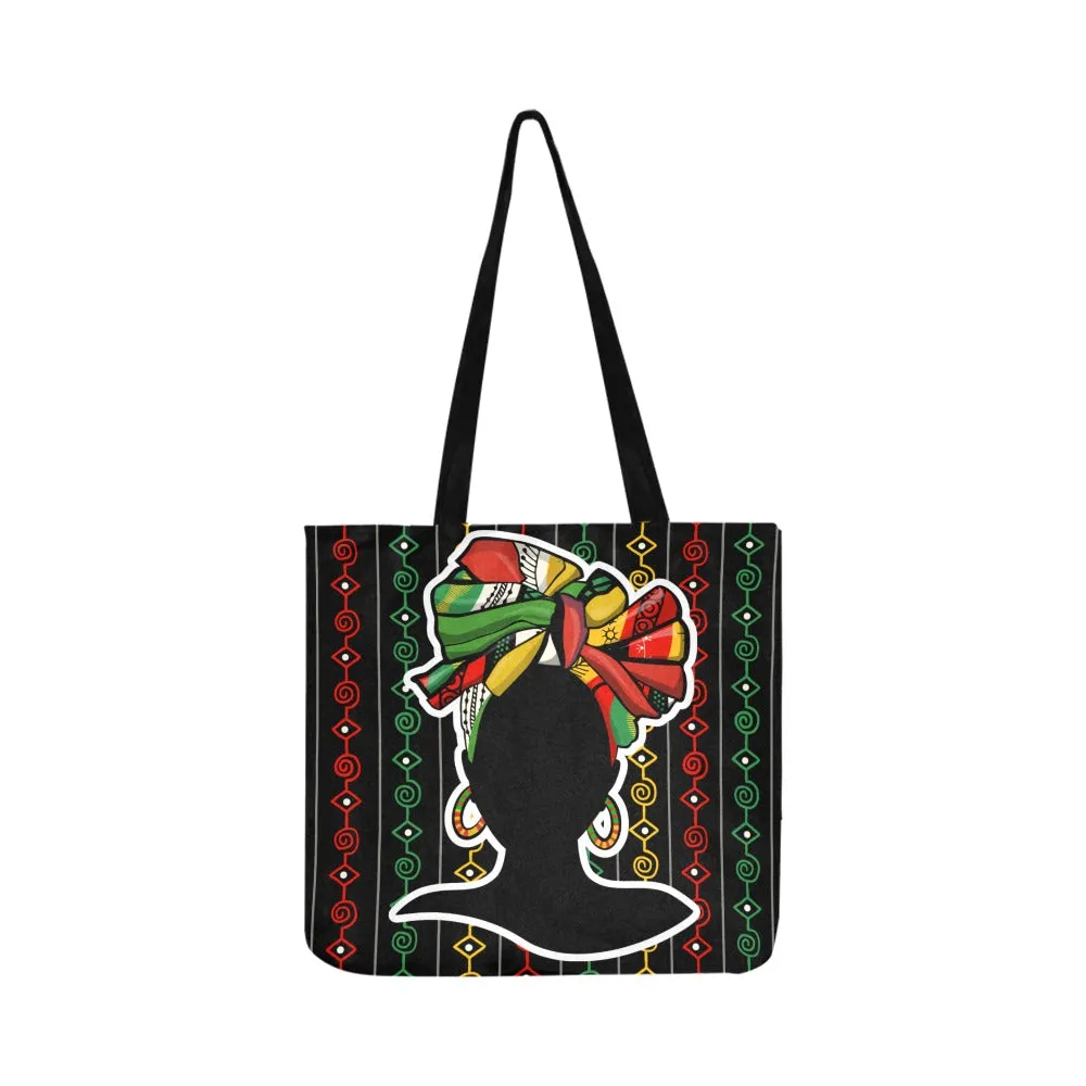 MODERN ROYALTY REUSABLE SHOPPING TOTE