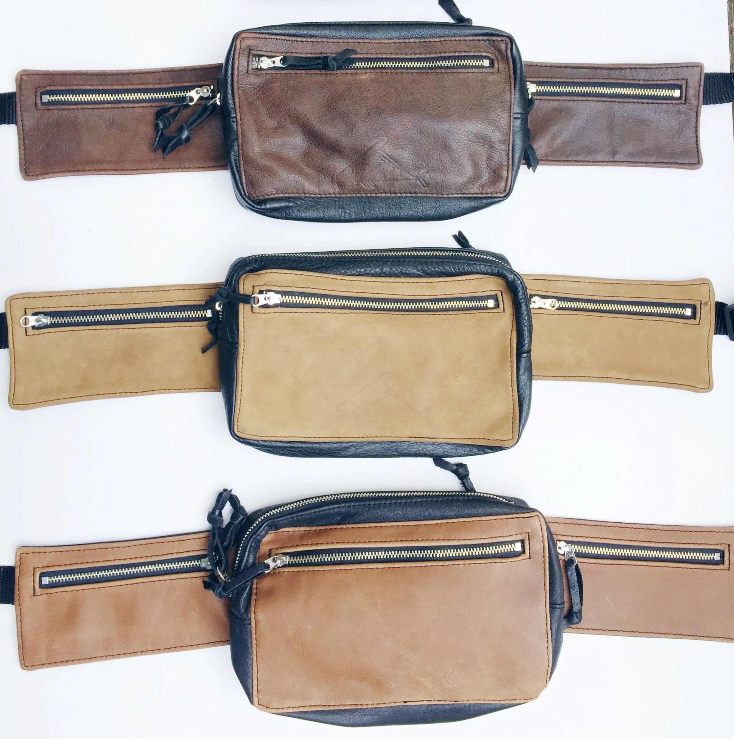 Money Belt - Leather Passport, Money, and Document Holder for Travelling