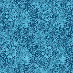 Morris & Co Marigold Navy Wallpaper