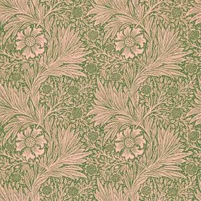 Morris & Co Marigold Pink/Olive Wallpaper