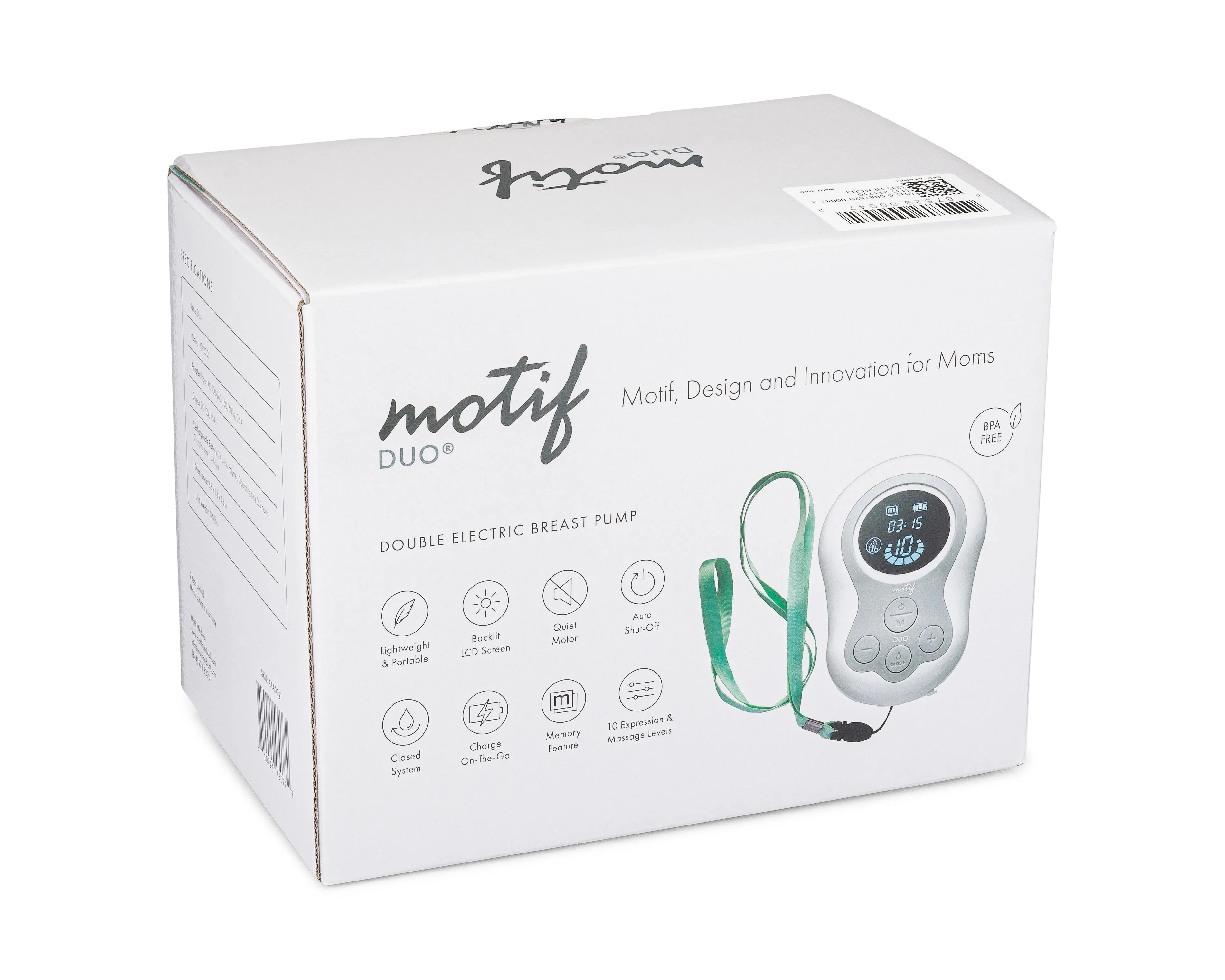 Motif Medical Duo Double Electric Breast Pump