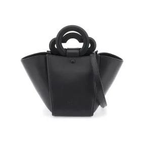 Mulberry 'mini rider's top handle' smooth leather bag