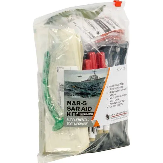 NAR-5 Search And Rescue Bag Supplemental TCCC UPGRADE KIT