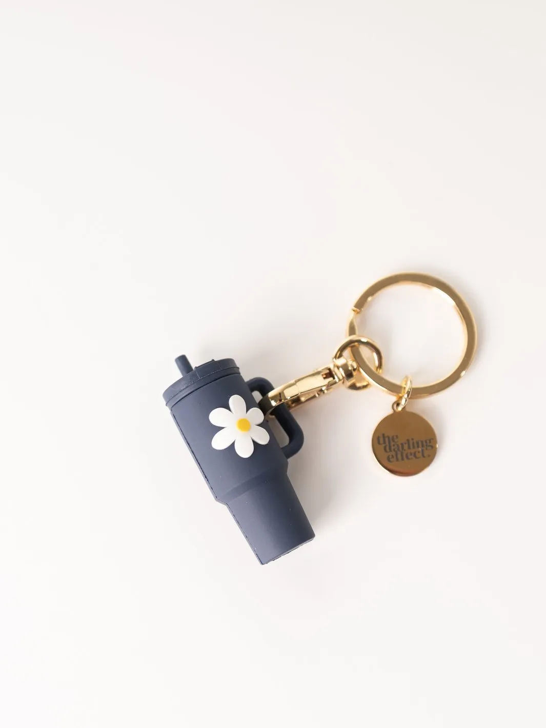 Navy Keychain Tumbler