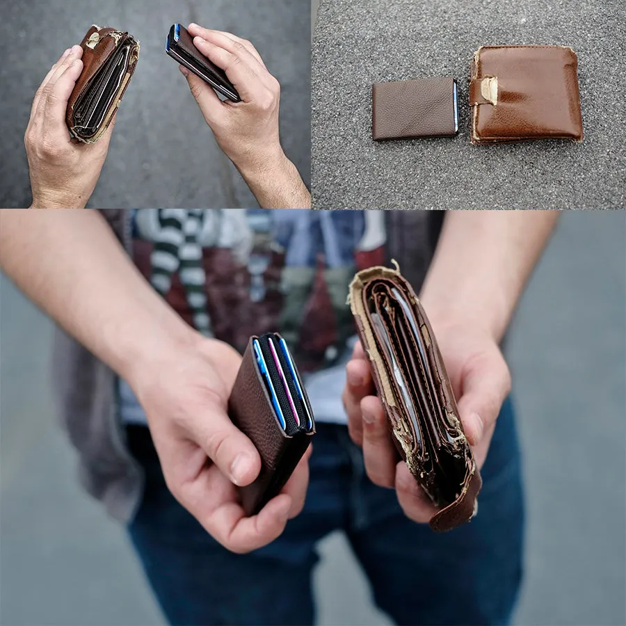 NeroWallet - The Best Minimalist Wallet for Men Who Demand Quality -  RFID protection 4  1