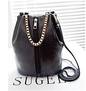 New summer 2016 women shoulder bag Fashion bucket chain Women's Crossbody Bags female messenger bags Ladies bolsa little girls