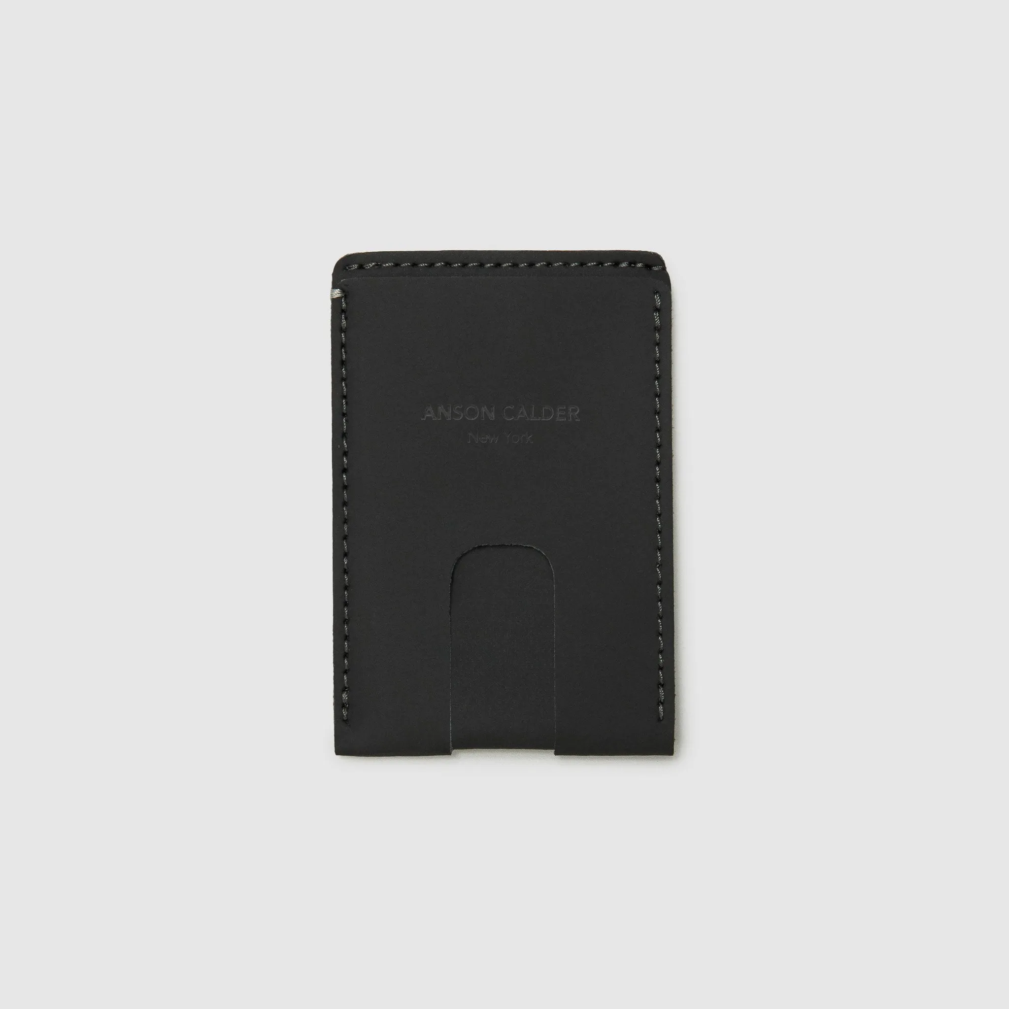 New York Logo: Card Wallet with Cash Pocket - Final Sale