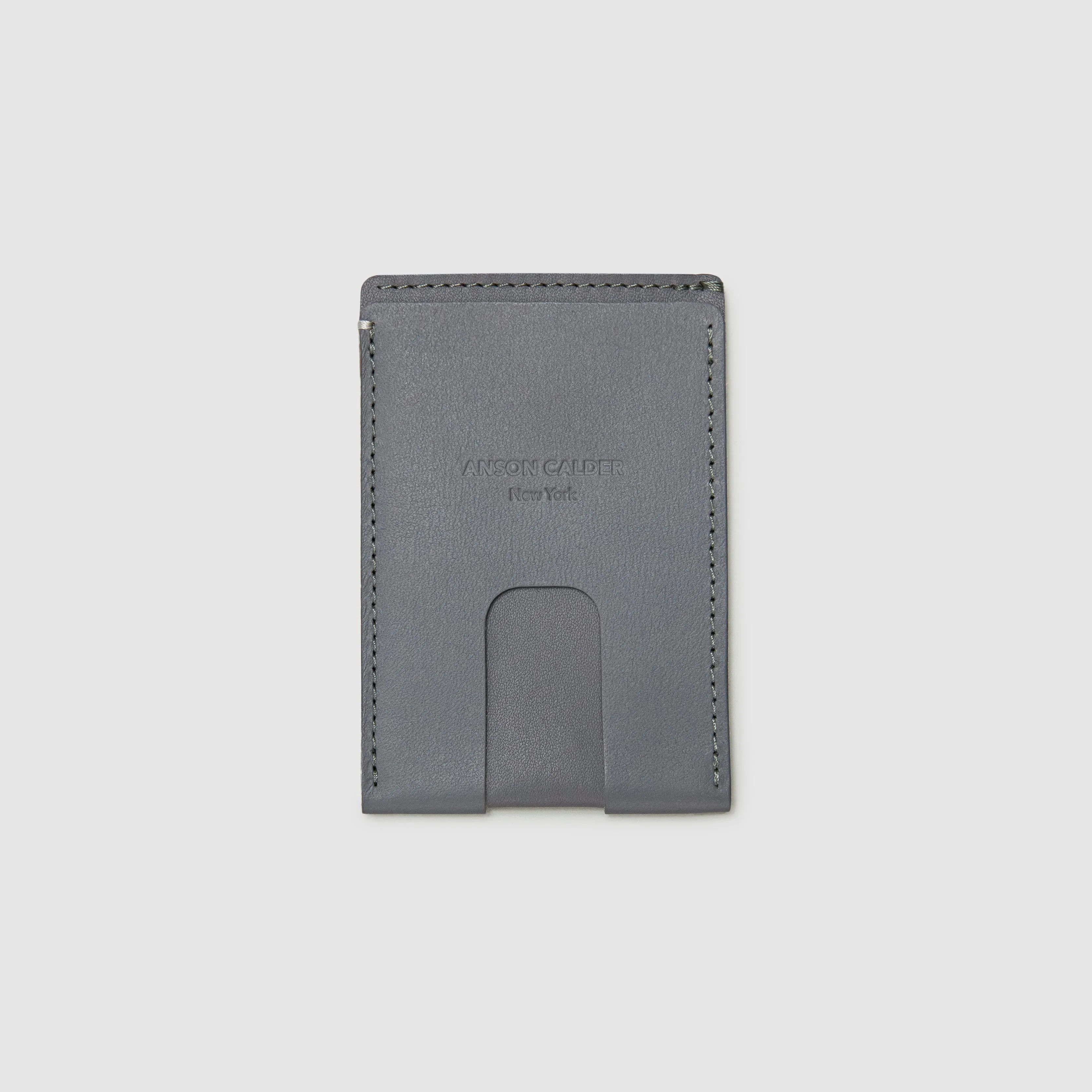 New York Logo: Card Wallet with Cash Pocket - Final Sale