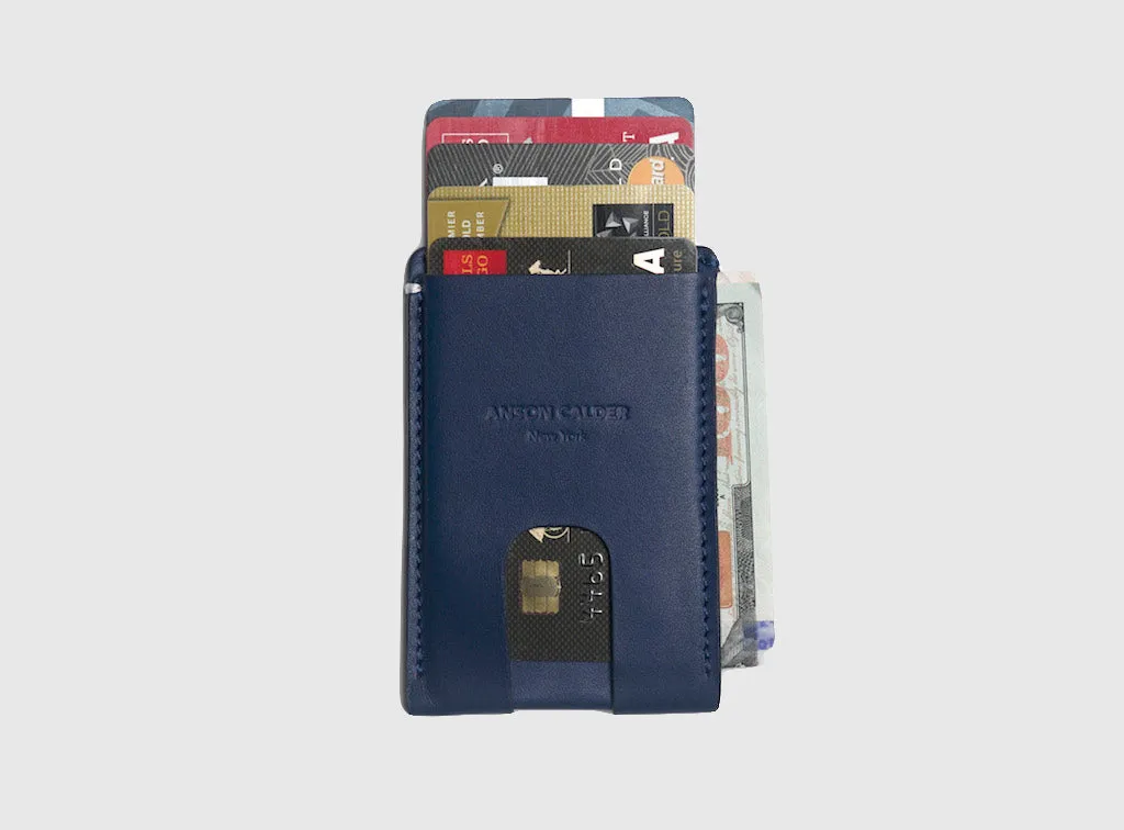 New York Logo: Card Wallet with Cash Pocket - Final Sale