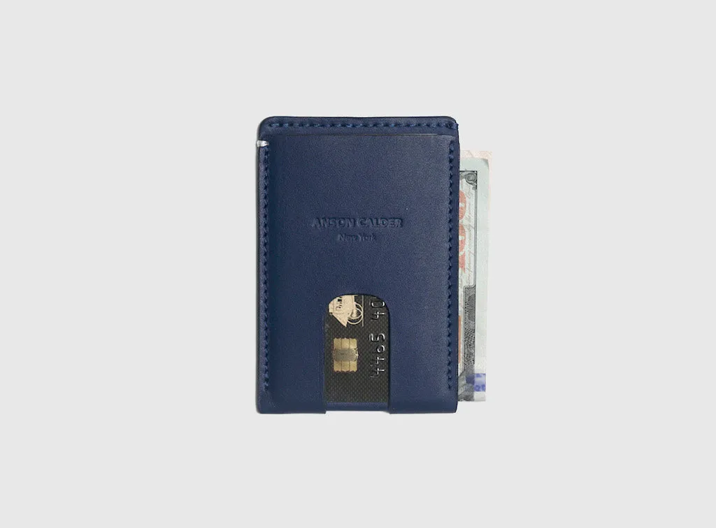 New York Logo: Card Wallet with Cash Pocket - Final Sale