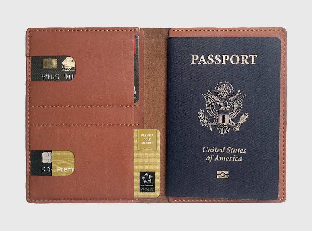 New York Logo: Passport Wallet - Final Sale