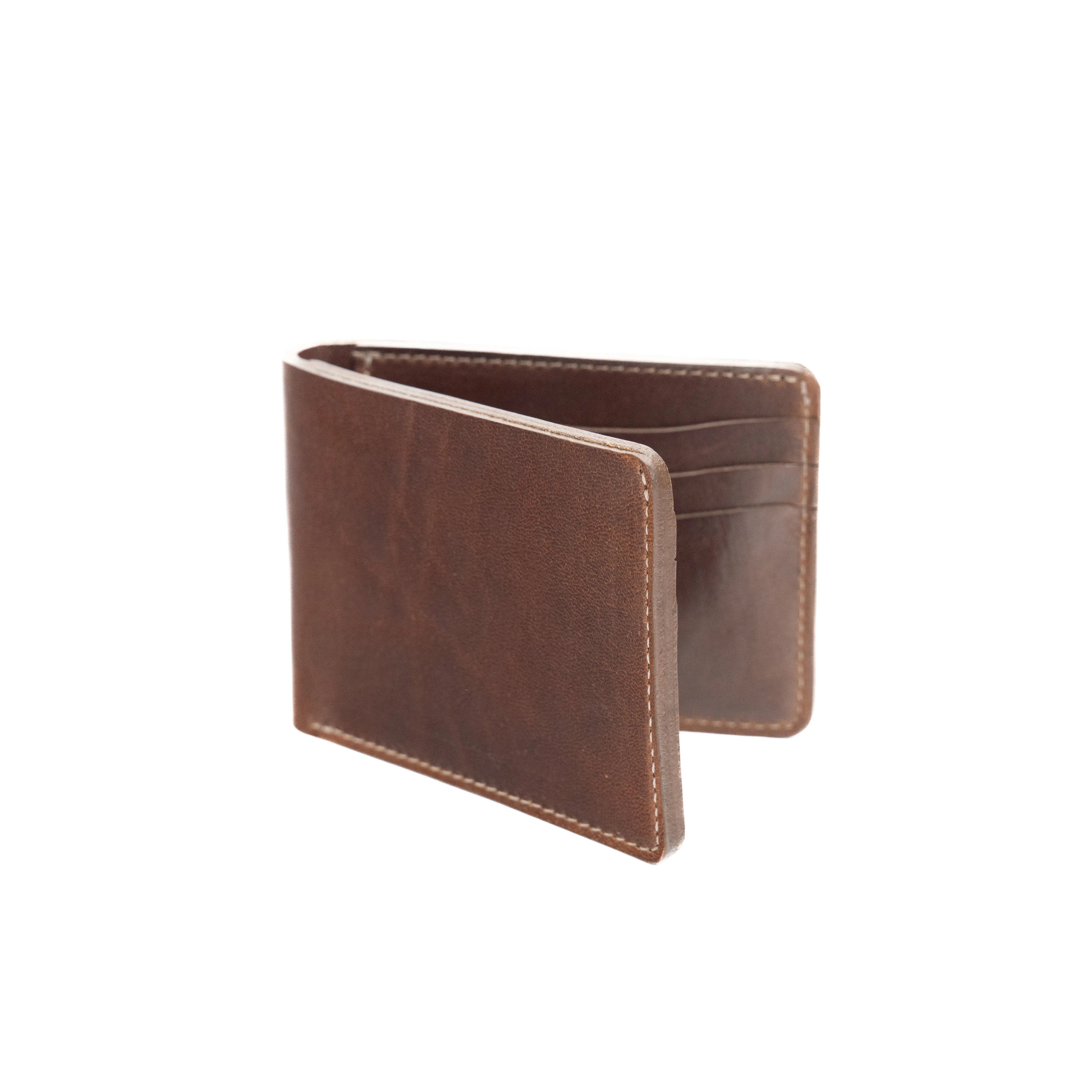 No. 9 Wallet - Mahogany