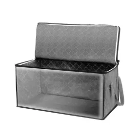 Non-Woven Quilt Clothes Organizing Storage Box with Lids