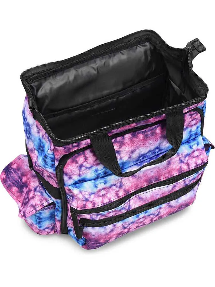 NurseMates Ultimate Medical Bag | Berry Blue Tie Dye