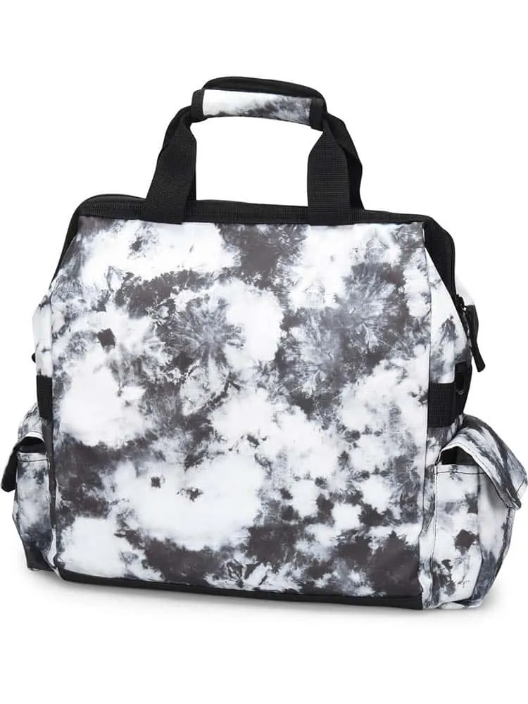 NurseMates Ultimate Medical Bag | Black & White Tie Dye