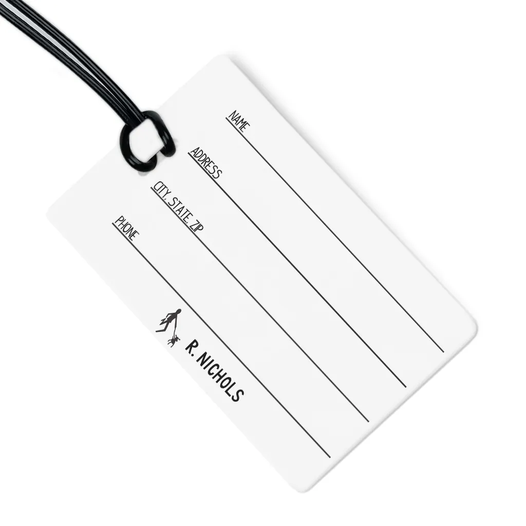 NYC Taxi Luggage Tag