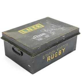 Original British 19th Century Railway Station Master Box - Rugby UK