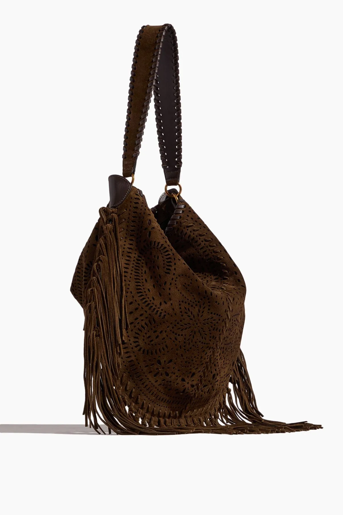 Oskan Hobo Bag in Bronze