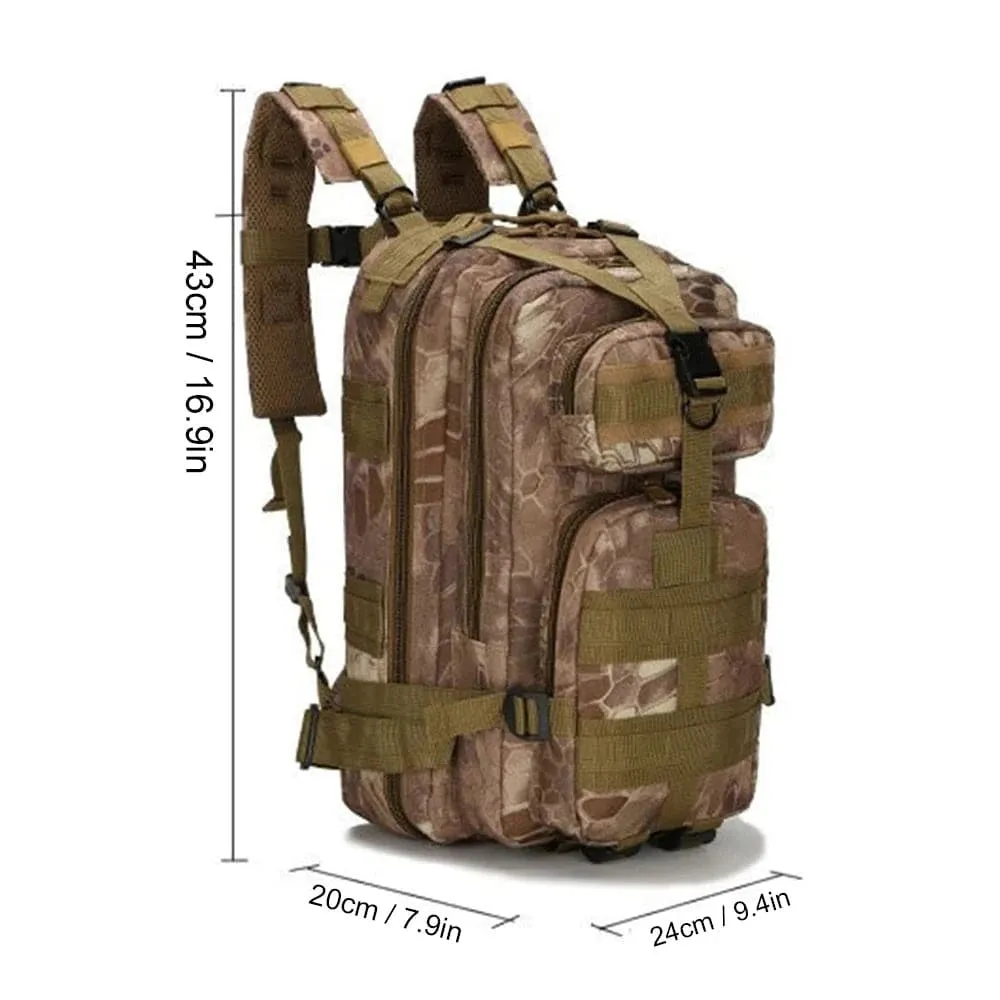 Outdoor Tactical Backpack Molle Assault Pack Large Capacity Backpack for Camping Hiking Backpacking Hunting Shoulder Bag