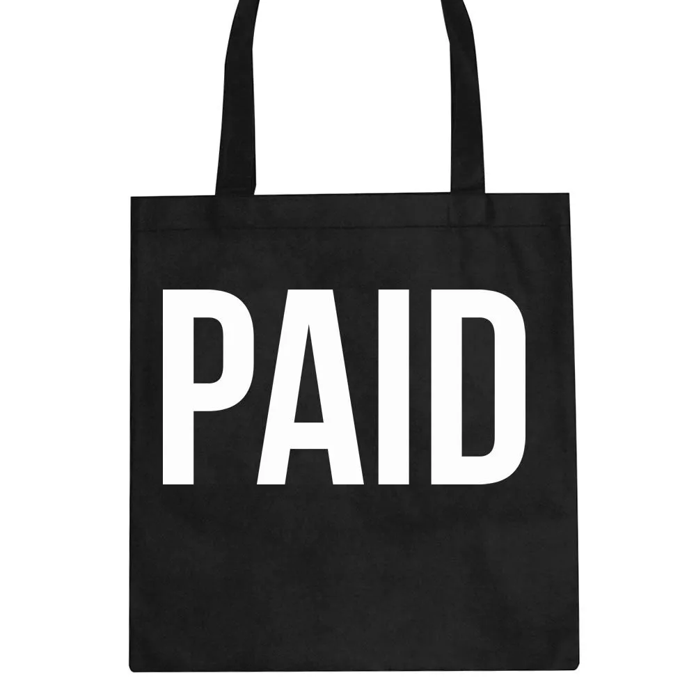 Paid Tote Bag