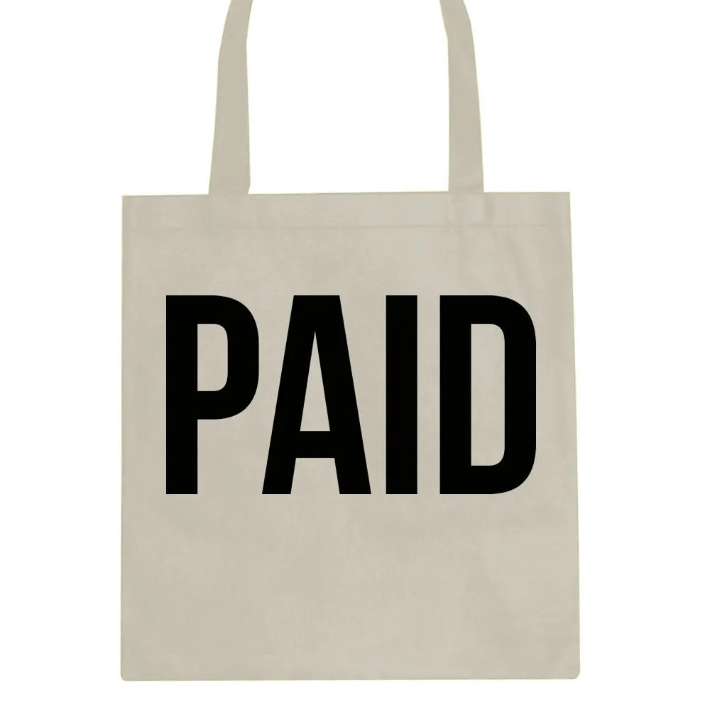 Paid Tote Bag