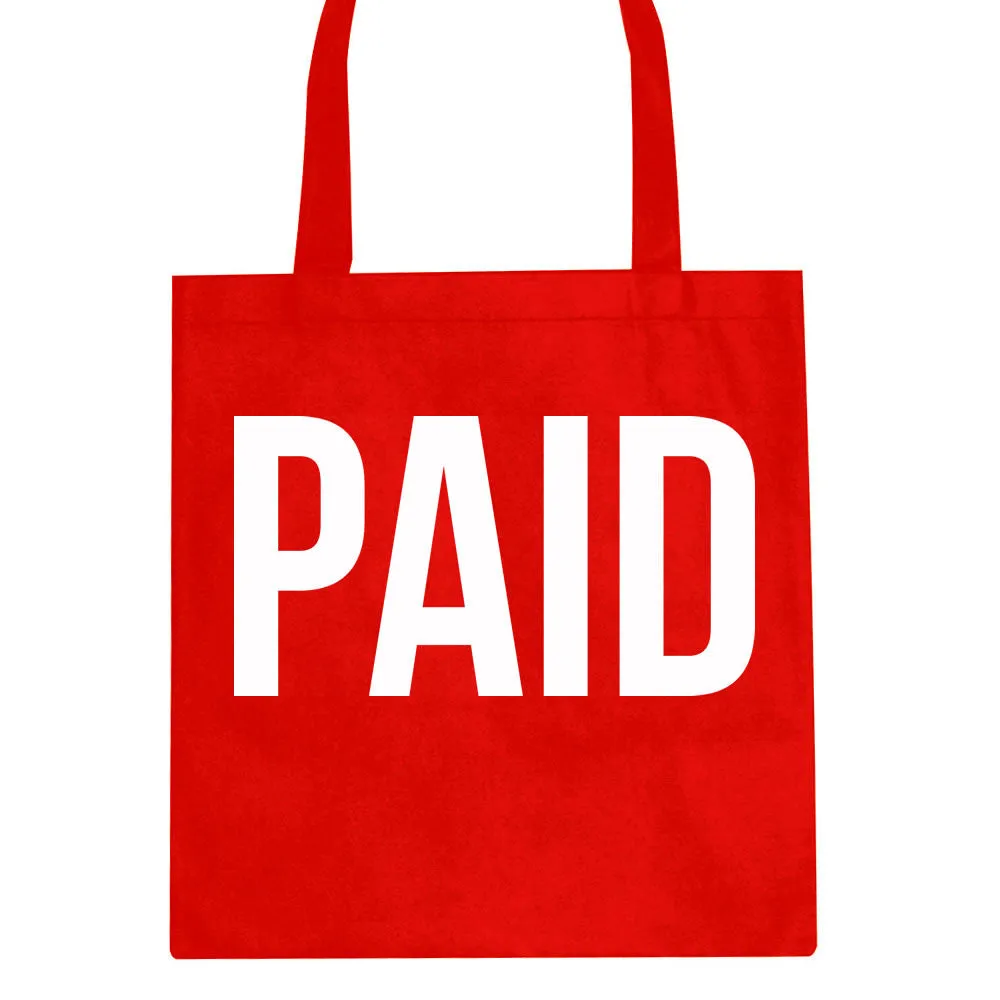 Paid Tote Bag