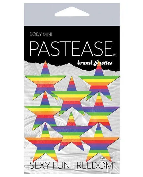 Pastease Mini Rainbow Stars - Pack Of 8 O-s