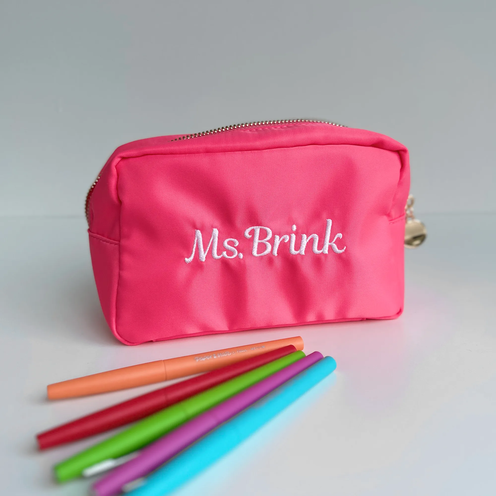 Personalized Teacher Cassie Cosmetic Pouch