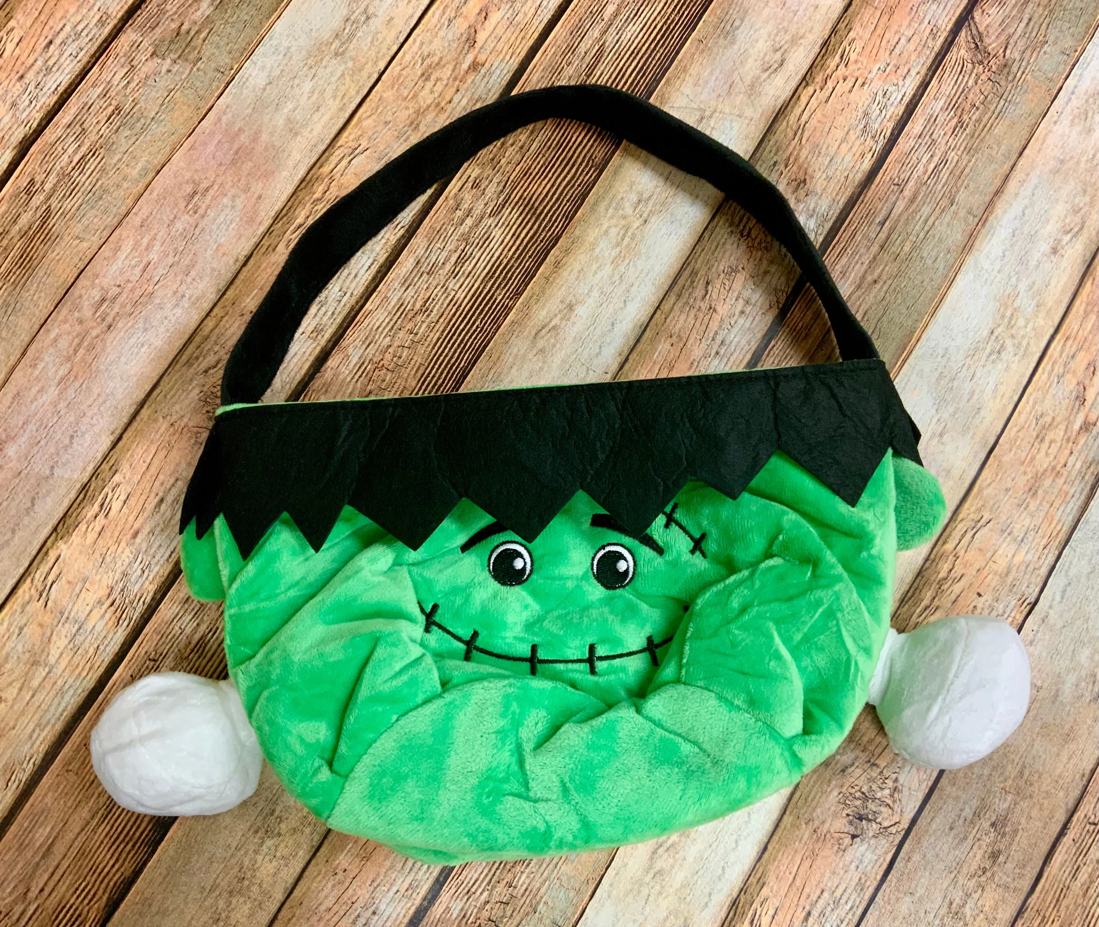 Plush Halloween Totes Frankenstein and Batty