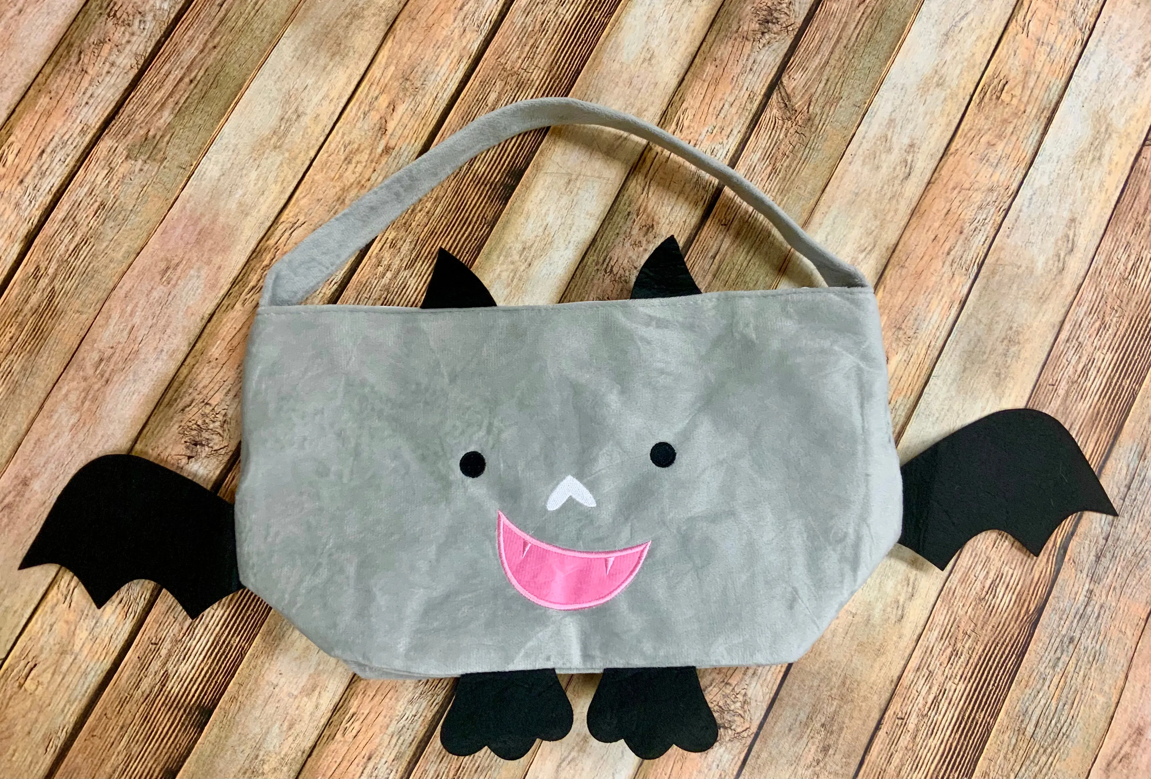 Plush Halloween Totes Frankenstein and Batty