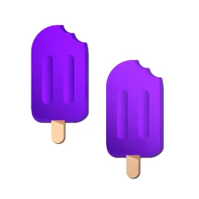 Popsicle: Grape Purple Ice Pop Nipple Pasties by Pastease®