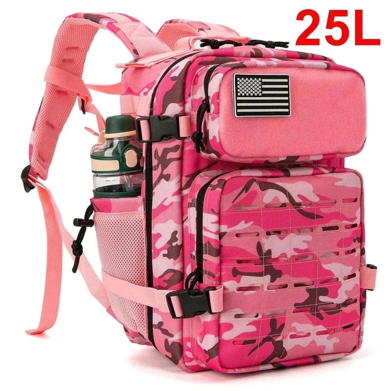 QT&QY Tactical Backpack | 25L/45L Outdoor Survival & School Rucksack - BBP006