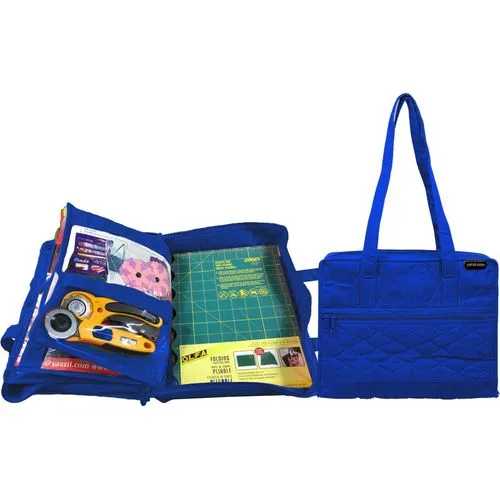 Quilter’s Project Bag with 19 Pockets - Craft Bag Organizer