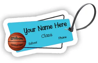 ""Basketball" School labels packs