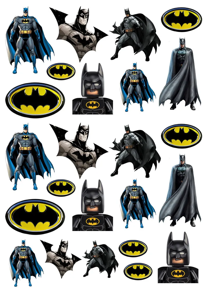 ""Batman" School labels packs