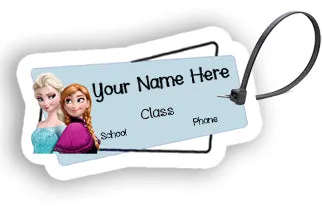 ""Frozen" school labels packs