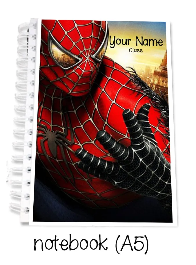 ""Spiderman" School labels packs