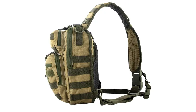 Red Rock Outdoor Gear Rover Sling Backpack (Olive Drab/Coyote)