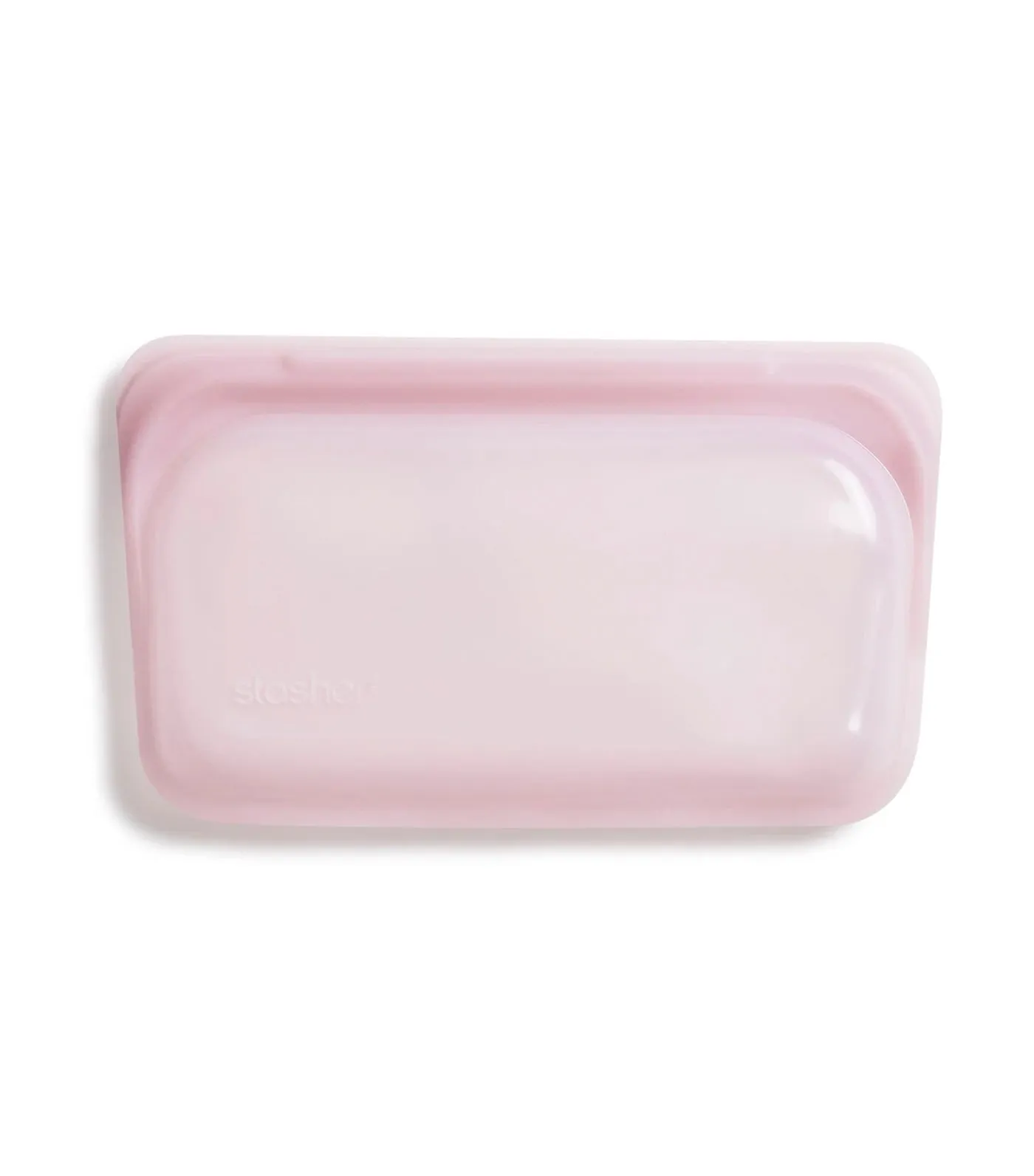 Reusable Silicone Snack Bag - Rose Quartz