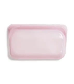 Reusable Silicone Snack Bag - Rose Quartz