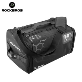 ROCKBROS Cycling Triathlon Gym Race Bag With Rain Cover Waterproof