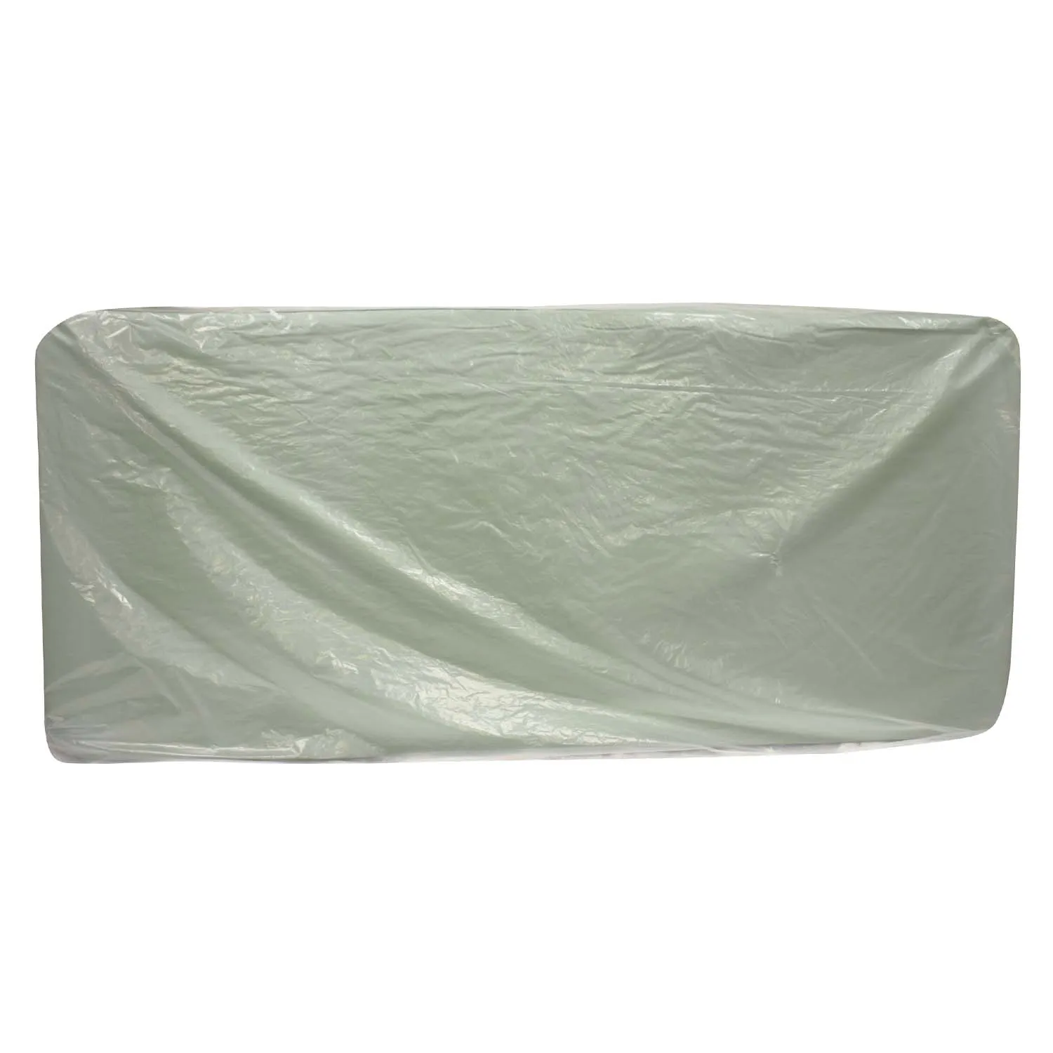 Roscoe Clear Plastic Mattress Cover, 1.5 mil, 39" x 9" x 90"