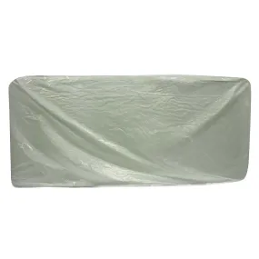 Roscoe Clear Plastic Mattress Cover, 1.5 mil, 39" x 9" x 90"