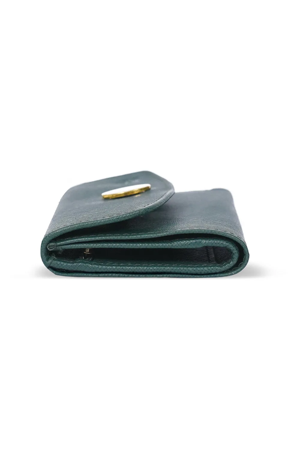 Saffiano Leather Wallet // Women