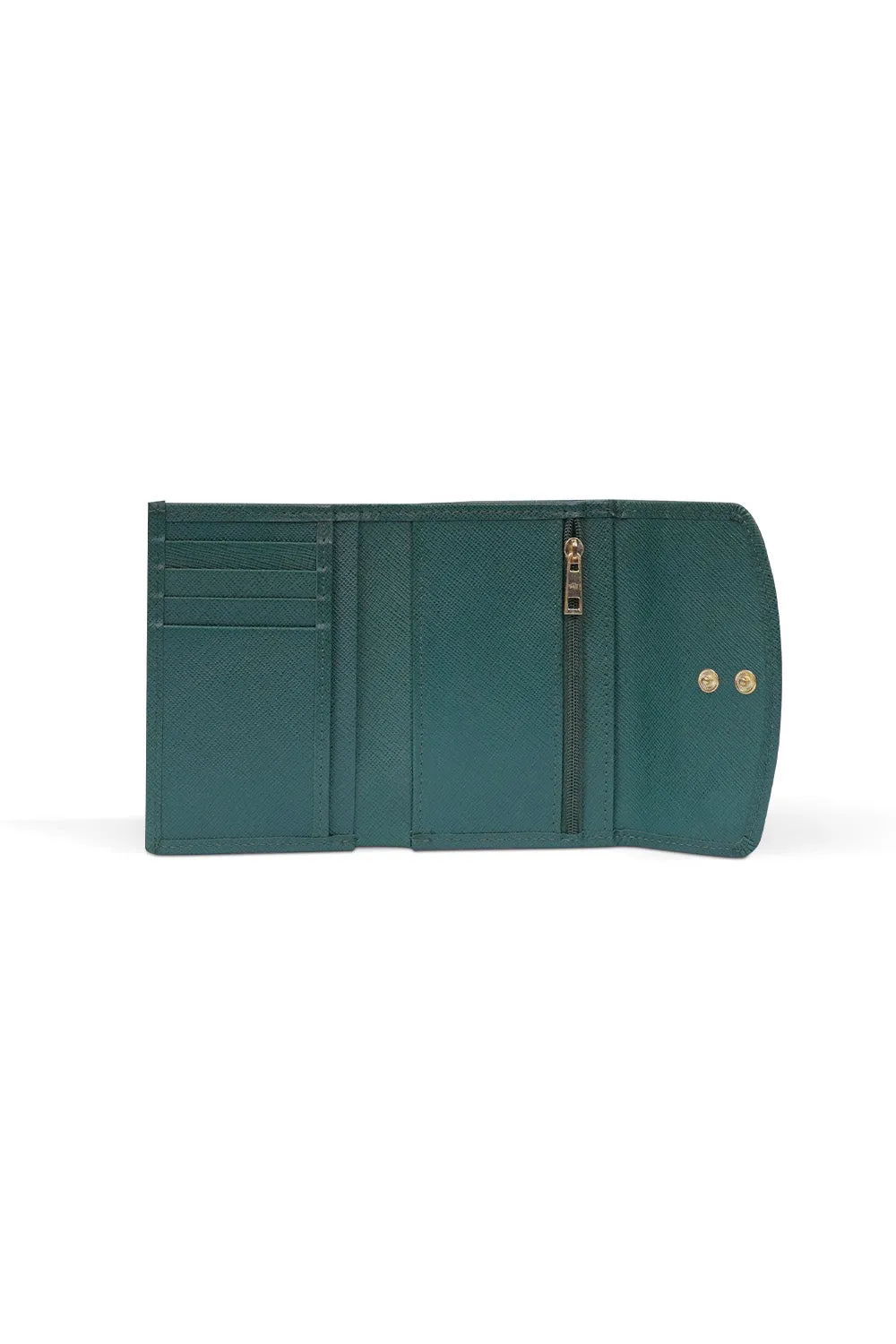 Saffiano Leather Wallet // Women